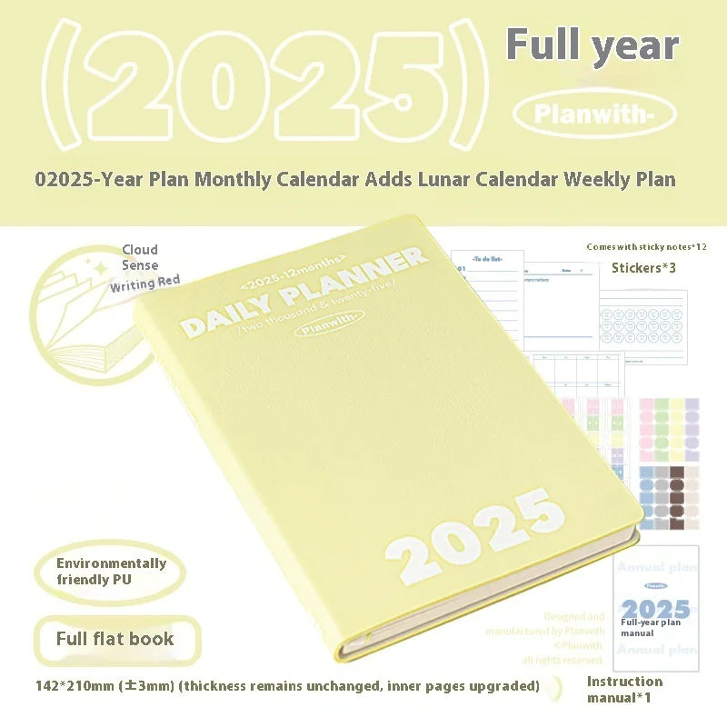 Waterproof Study Planner Notebook