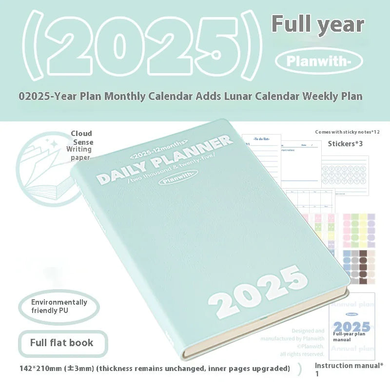 Waterproof Study Planner Notebook