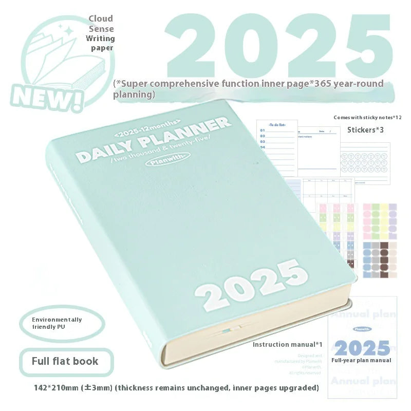 Waterproof Study Planner Notebook